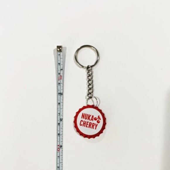 Fallout 4 Nuka Cola Cherry Cap Keychain - 3.5inch Gaming Keychain - Picture 6 of 7